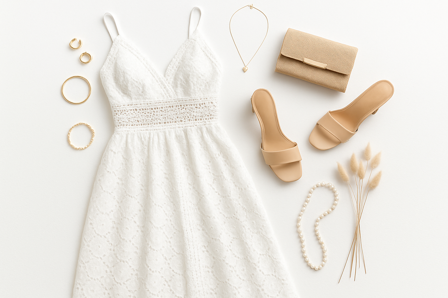Flat lay styling