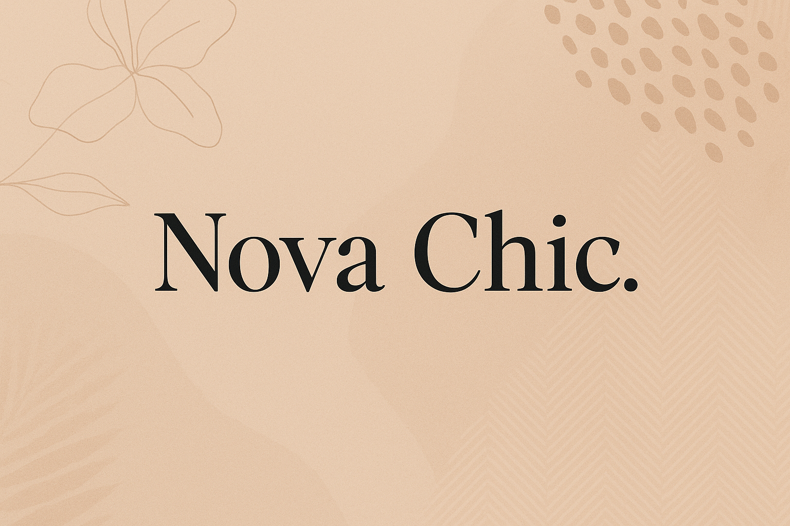 Nova Chic Nieuwsbrief